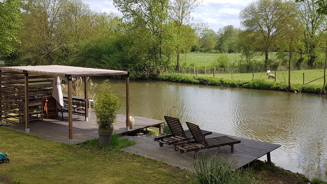 La Belmontaise Bed & Breakfast Beaumont-sur-Sarthe ภายนอก รูปภาพ